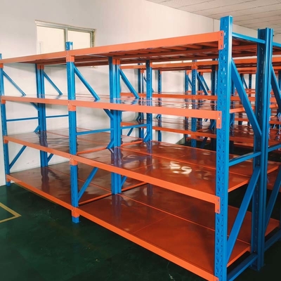 quality  Customized Warehouse Shelving Storage Rack Boltless / Rivet Design factory