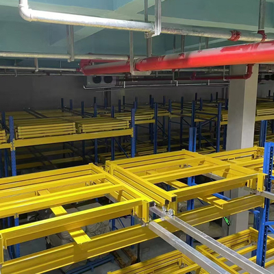 quality  Heavy Duty Storage Push Back Rack System Warehouse Shelving Racks 500-5000kg factory