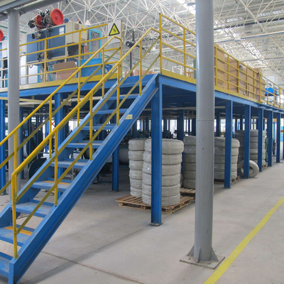 quality  Industrial Warehouse Storage Platform Multi Level Racking For Maximum Space Utilization factory