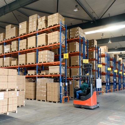 Steel Warehouse Pallet Shelving 1.5-2.5mm Depth Industrial Pallet Racks Corrosion Protection