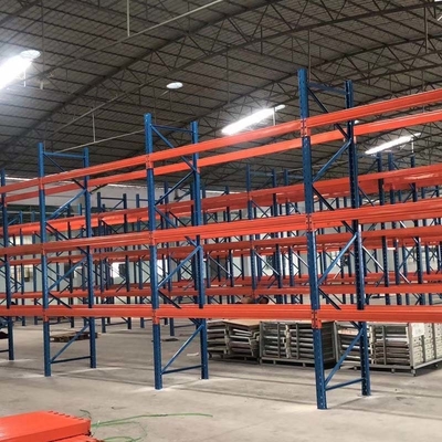 Steel Warehouse Pallet Shelving 1.5-2.5mm Depth Industrial Pallet Racks Corrosion Protection