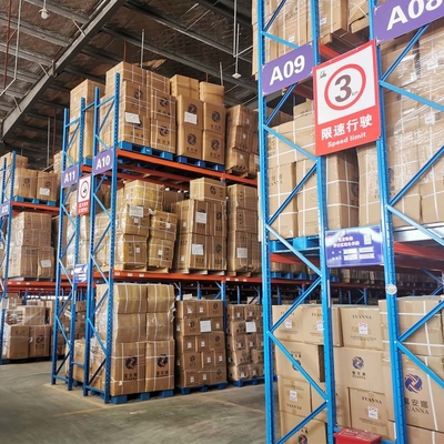 Heavy Duty Steel Pallet Racking Warehouse Shelving Racks Customized Colors Rust Proof