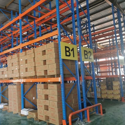 Heavy Duty Steel Pallet Racking Warehouse Shelving Racks Customized Colors Rust Proof