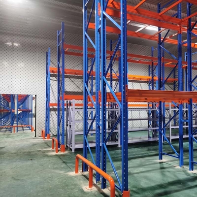 Custom Warehouse Pallet Racking Heavy Duty Powder Coating Surface 500kgs-2500kgs/level