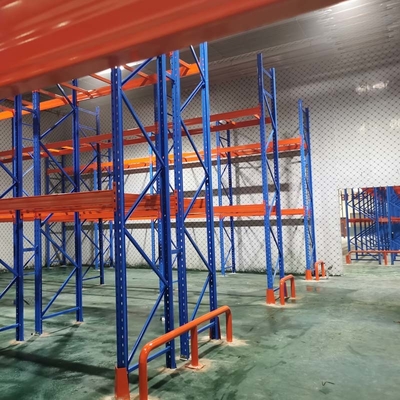 Custom Warehouse Pallet Racking Heavy Duty Powder Coating Surface 500kgs-2500kgs/level