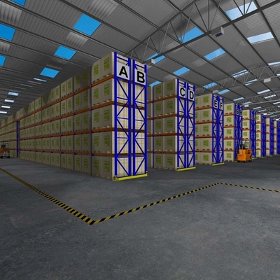 Customized Warehouse Pallet Rack for Auto Parts Storage Customization