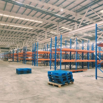 Customized Depth Warehouse Pallet Racking Large Capacity Inventory Storage Racks