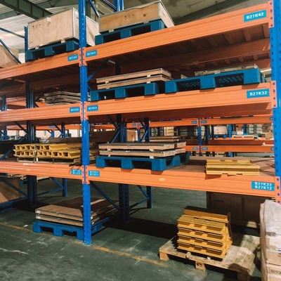 Customized Depth Warehouse Pallet Racking Large Capacity Inventory Storage Racks