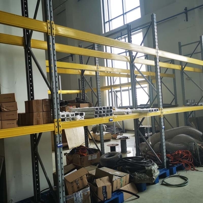 Coated Warehouse Rack For Heavy-Duty And Customizable Industrial Storage