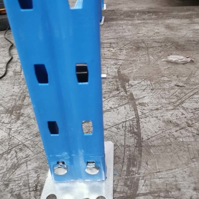 Coated Warehouse Rack For Heavy-Duty And Customizable Industrial Storage