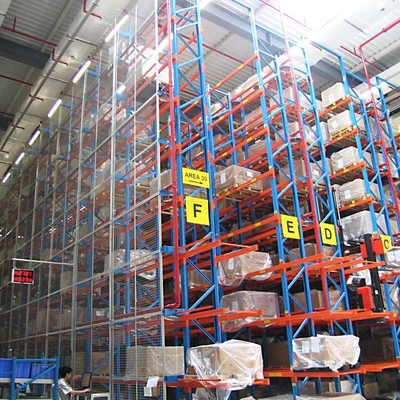 Wear Resistant Warehouse Pallet Rack Supermarket Heavy Duty Pallet Storage Shelves