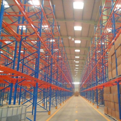 Wear Resistant Warehouse Pallet Rack Supermarket Heavy Duty Pallet Storage Shelves