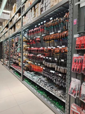 Steel Construction Supermarket Shelves Pallet Racking Adjustable Vertical Design
