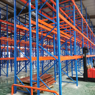 Powder Coated Finish Industrial Warehouse Storage Racks 500kgs-4000kgs/Shelf