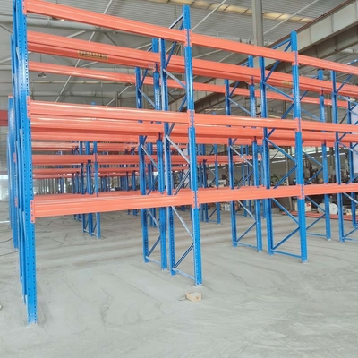 Steel Material Industrial Warehouse Shelving Racks Steel Storage Racks Customized Levels