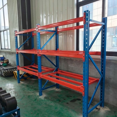 Steel Material Industrial Warehouse Shelving Racks Steel Storage Racks Customized Levels