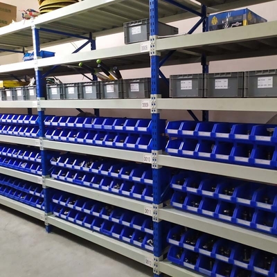 OEM Size Industrial Warehouse Shelving Racks 100kg-600kg 4 Floors Shelving Units