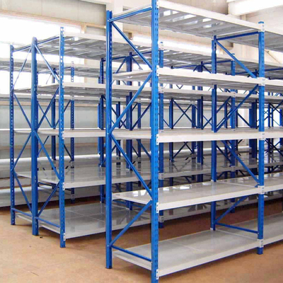 Customized Adjustable Warehouse Rack Metal Boltless Shelf 1000Kg-5000Kg Capacity