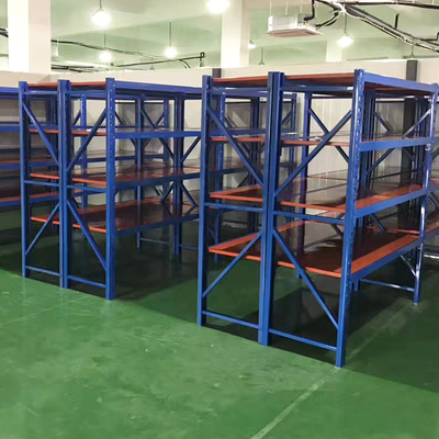 Customized Adjustable Warehouse Rack Metal Boltless Shelf 1000Kg-5000Kg Capacity