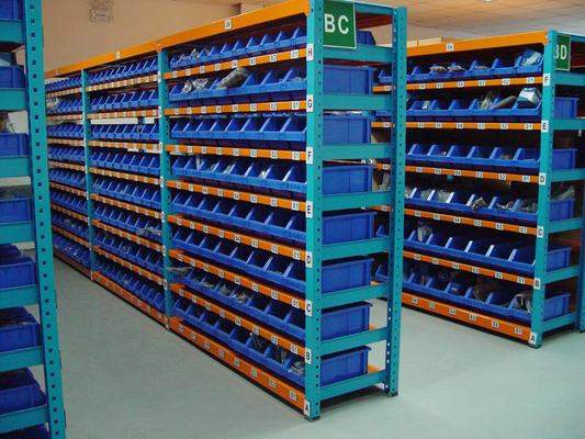 Q235B Steel Adjustable Heavy Duty Pallet Warehouse Rack Boltless Industrial Shelving