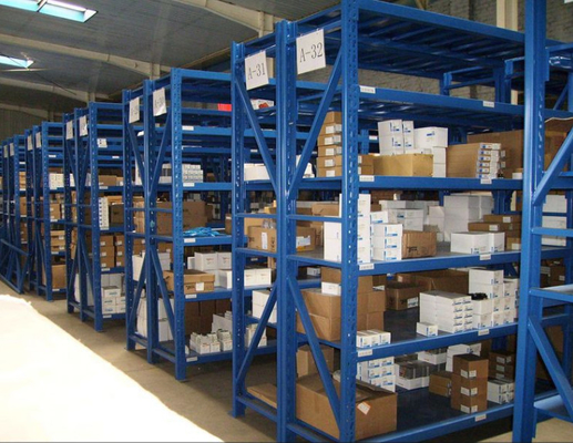 Q235B Steel Adjustable Heavy Duty Pallet Warehouse Rack Boltless Industrial Shelving