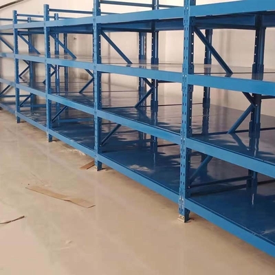 5 Shelf Stylish Warehouse Storage Rack With Rust Resistant Powder Coating Finish