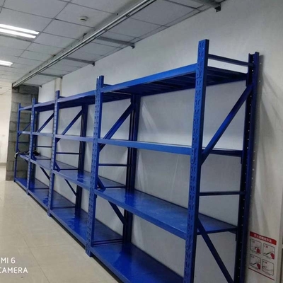 OEM Supermarket Logistics Warehouse Storage Rack Scratch Resistant 5 Shelves
