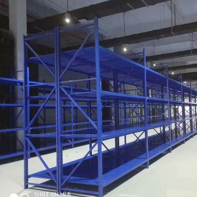 Industrial Rivet Shelving 5 Tier Warehouse Storage Rack With Powder Coating Finish OEM