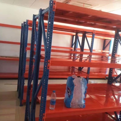 Industrial Rivet Shelving 5 Tier Warehouse Storage Rack With Powder Coating Finish OEM