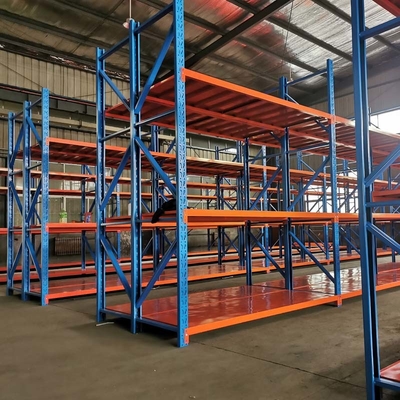5Layer Medium Duty Metal Warehouse Storage Rack 100kg-500KG/Layer Weight