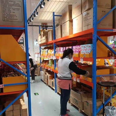 5Layer Medium Duty Metal Warehouse Storage Rack 100kg-500KG/Layer Weight
