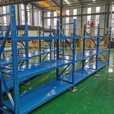 Custom Thickness Warehouse Storage Rack Supermarket Steel Racks For Inventory Control