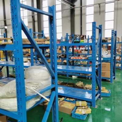 Custom Thickness Warehouse Storage Rack Supermarket Steel Racks For Inventory Control