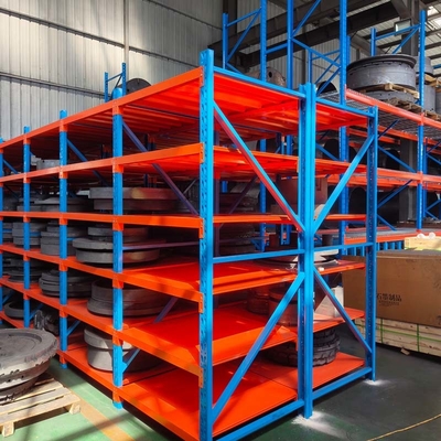 Custom Height 5 Shelf Metal Storage Rack For Warehouse Organization