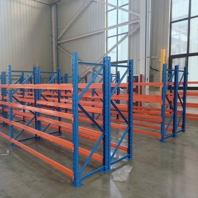 5 Shelves Warehouse Storage Rack Metal Boltless Industrial Shelving Customized Width