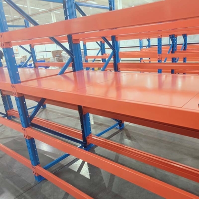 5 Shelves Warehouse Storage Rack Metal Boltless Industrial Shelving Customized Width