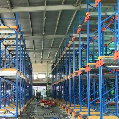 Warehouse Drive In Rack Pallet Racking 2-7 Levels High Density Storage System