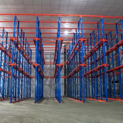 Customized Depth Drive In Pallet Racking Galvanized Surface Heavy Duty Warehouse Storage