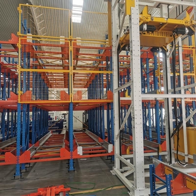 Steel Construction Radio Shuttle Rack Pallet Racking Fully Adjustable Design