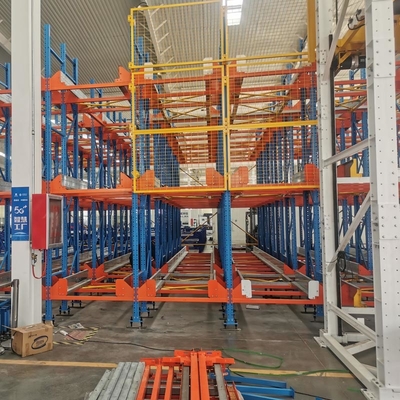 Steel Construction Radio Shuttle Rack Pallet Racking Fully Adjustable Design