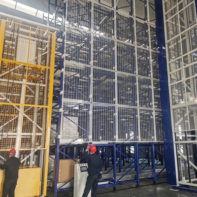 Powder Coating Radio Shuttle Racking Adjustable High Density Storage Customized Size