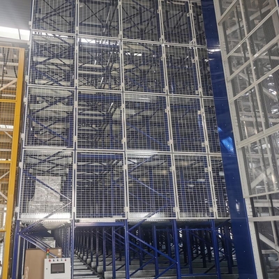 Powder Coating Radio Shuttle Racking Adjustable High Density Storage Customized Size