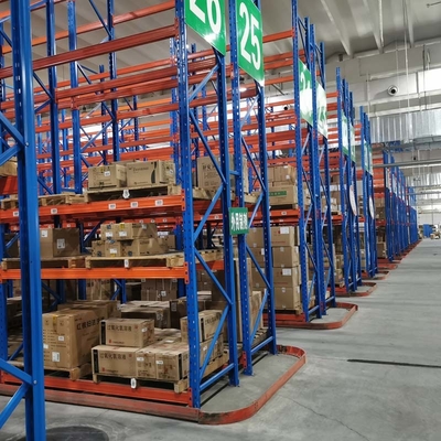 Customized Size VNA Very Narrow Aisle Racking 2000kg Power Coated Finish