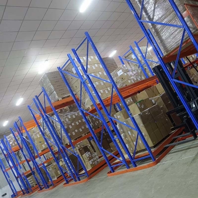 Customized Size VNA Very Narrow Aisle Racking 2000kg Power Coated Finish