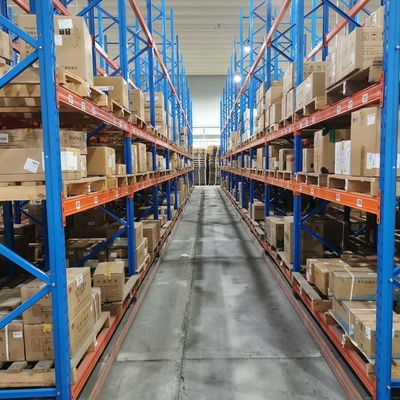 Customized Size VNA Very Narrow Aisle Racking 2000kg Power Coated Finish