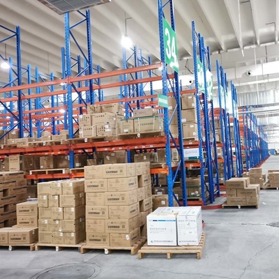 Power Coating Customized Very Narrow Aisle Pallet Racking  Vna Warehouse Racking