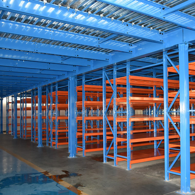 Customizable Mezzanine Racking System Warehouse Storage Racks Powder Coated