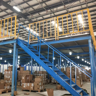 Modular Design Galvanized Steel Structure Platform For Mezzanine Floor Racking System