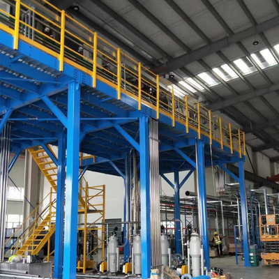 Modular Design Galvanized Steel Structure Platform For Mezzanine Floor Racking System
