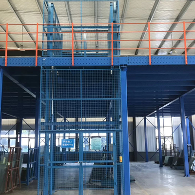 Modular Design Galvanized Steel Structure Platform For Mezzanine Floor Racking System